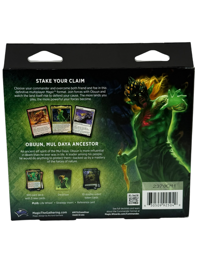 Zendikar Rising - Land's Wrath Commander Deck