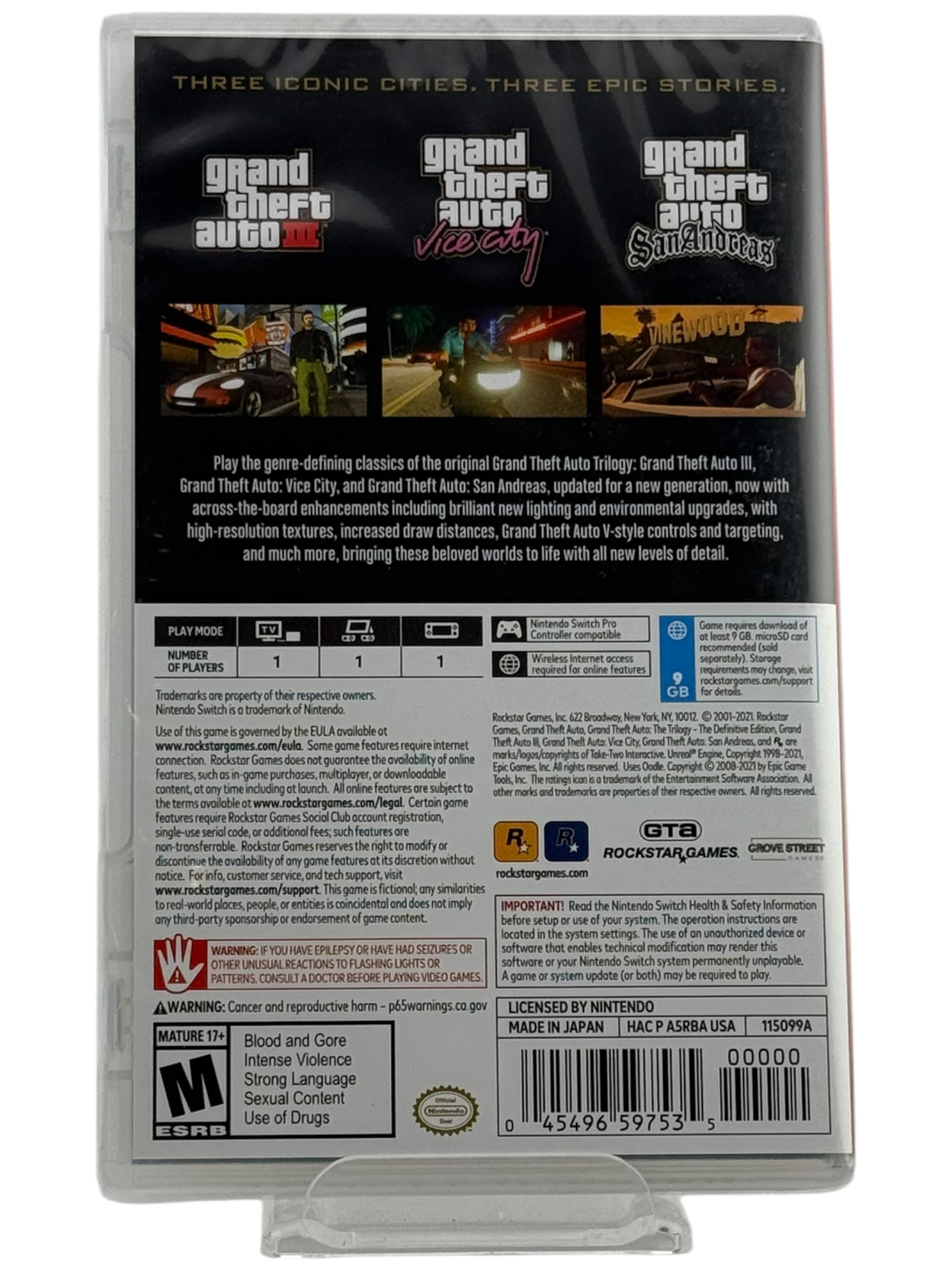 Grand Theft Auto: The Trilogy [Definitive Edition]