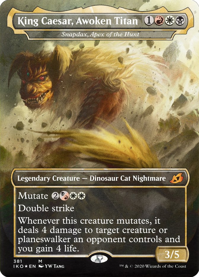 King Caesar, Awoken Titan - Snapdax, Apex of the Hunt
