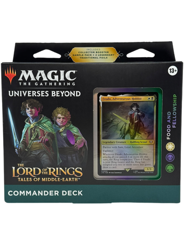 The Lord of the Rings: Tales of Middle-earth Commander Deck - Food and Fellowship