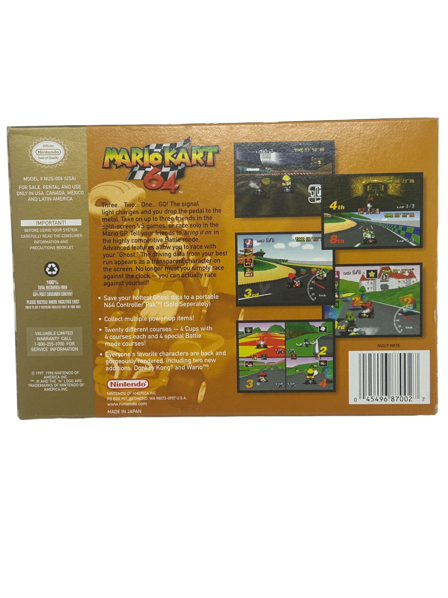 Mario Kart 64 [Player's Choice]