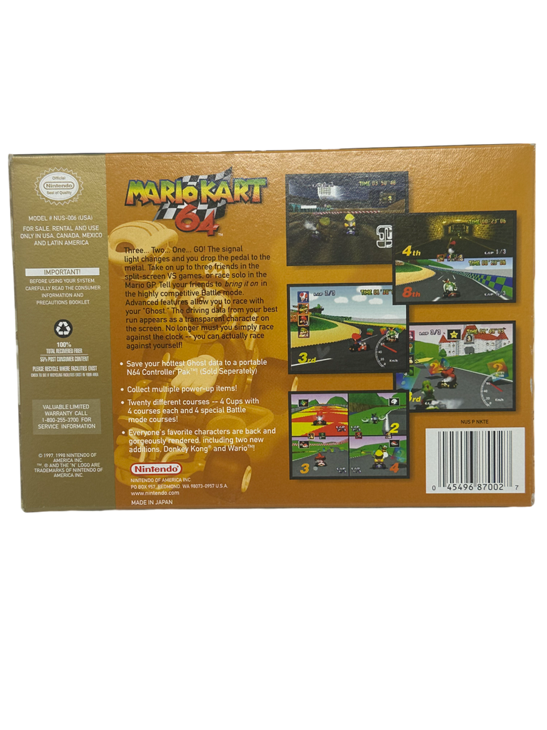 Mario Kart 64 [Player's Choice]