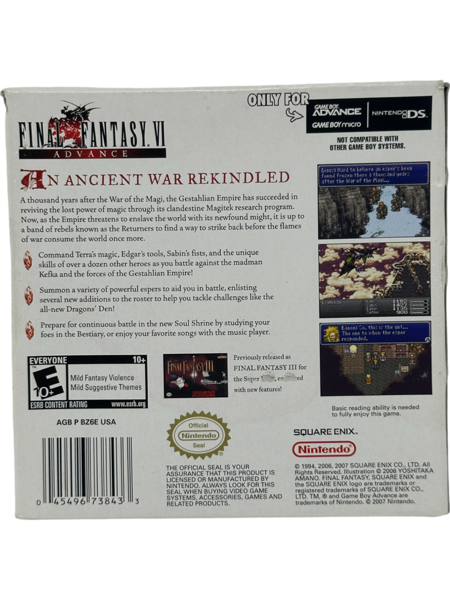 Final Fantasy VI Advance