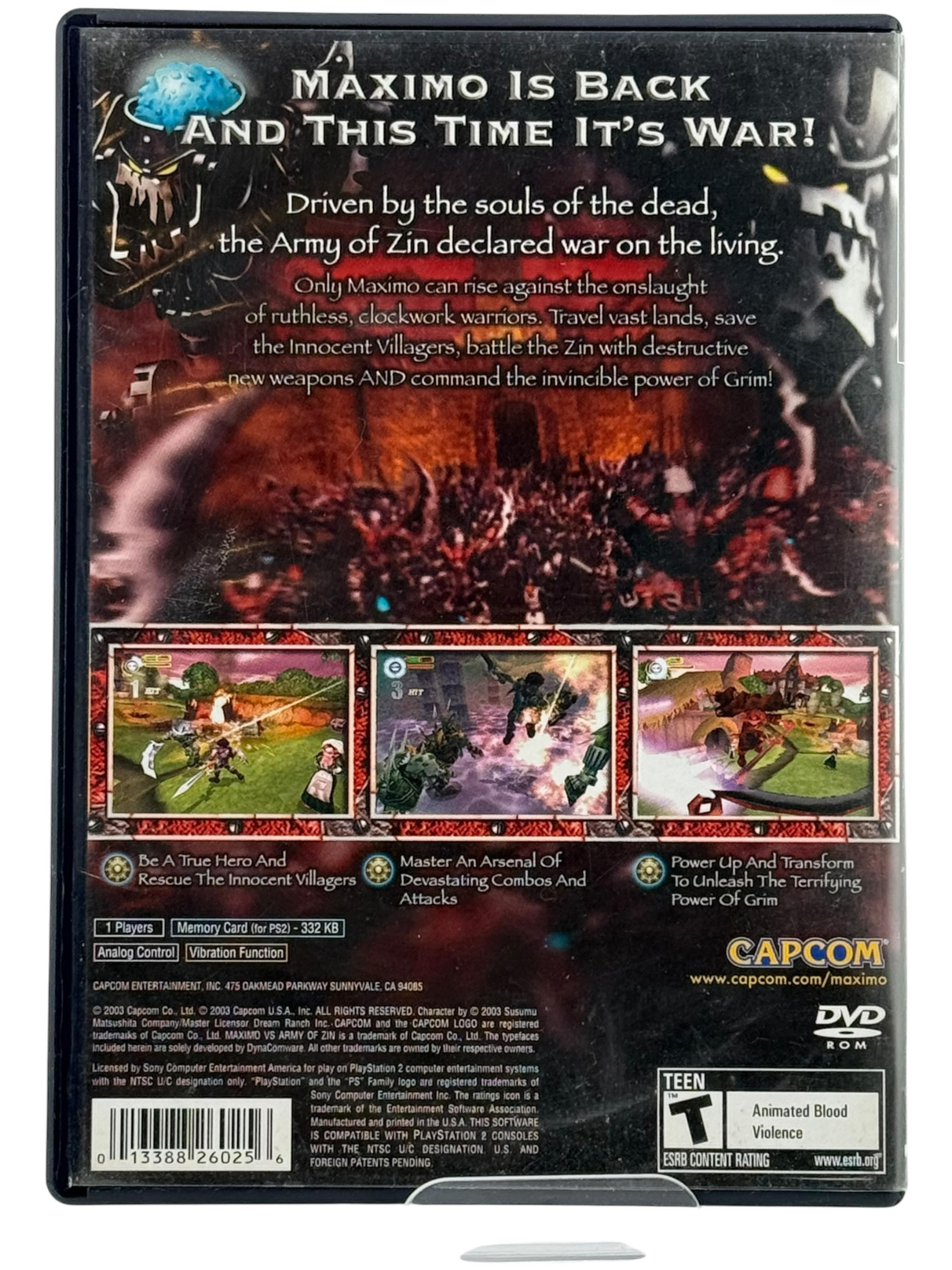 Maximo vs Army of Zin