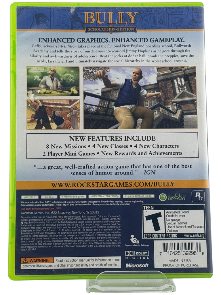Bully Scholarship Edition