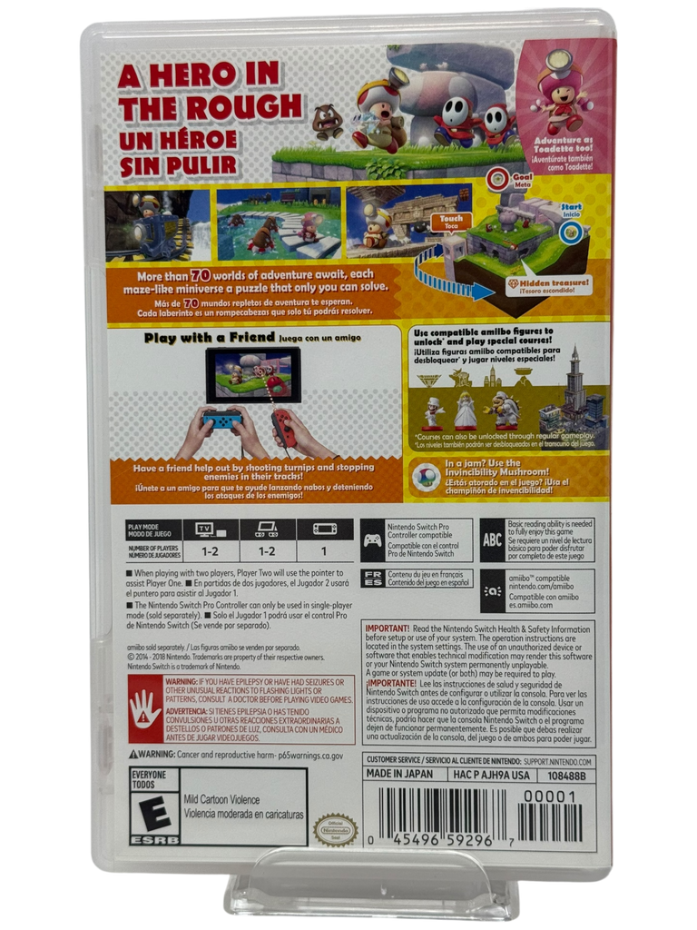 Captain Toad: Treasure Tracker