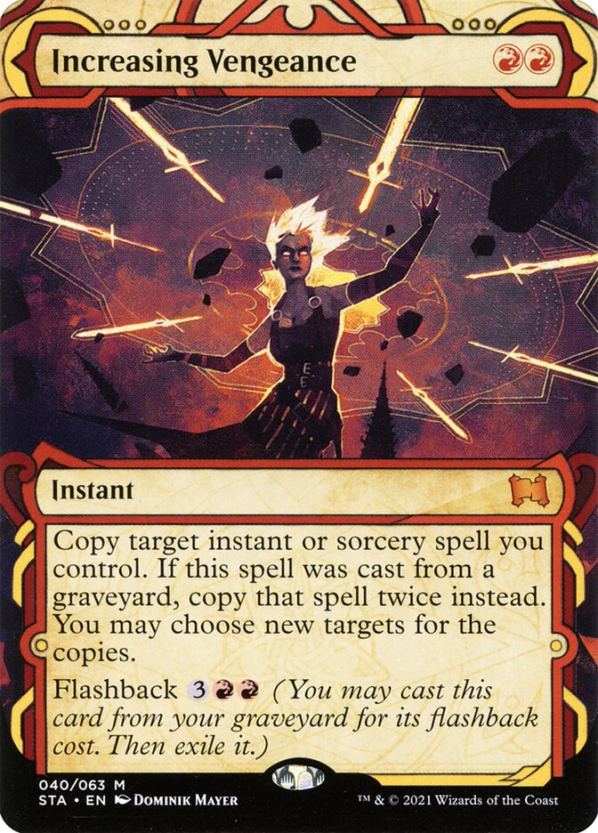 Increasing Vengeance (JP Alternate Art) (Foil - Etched)