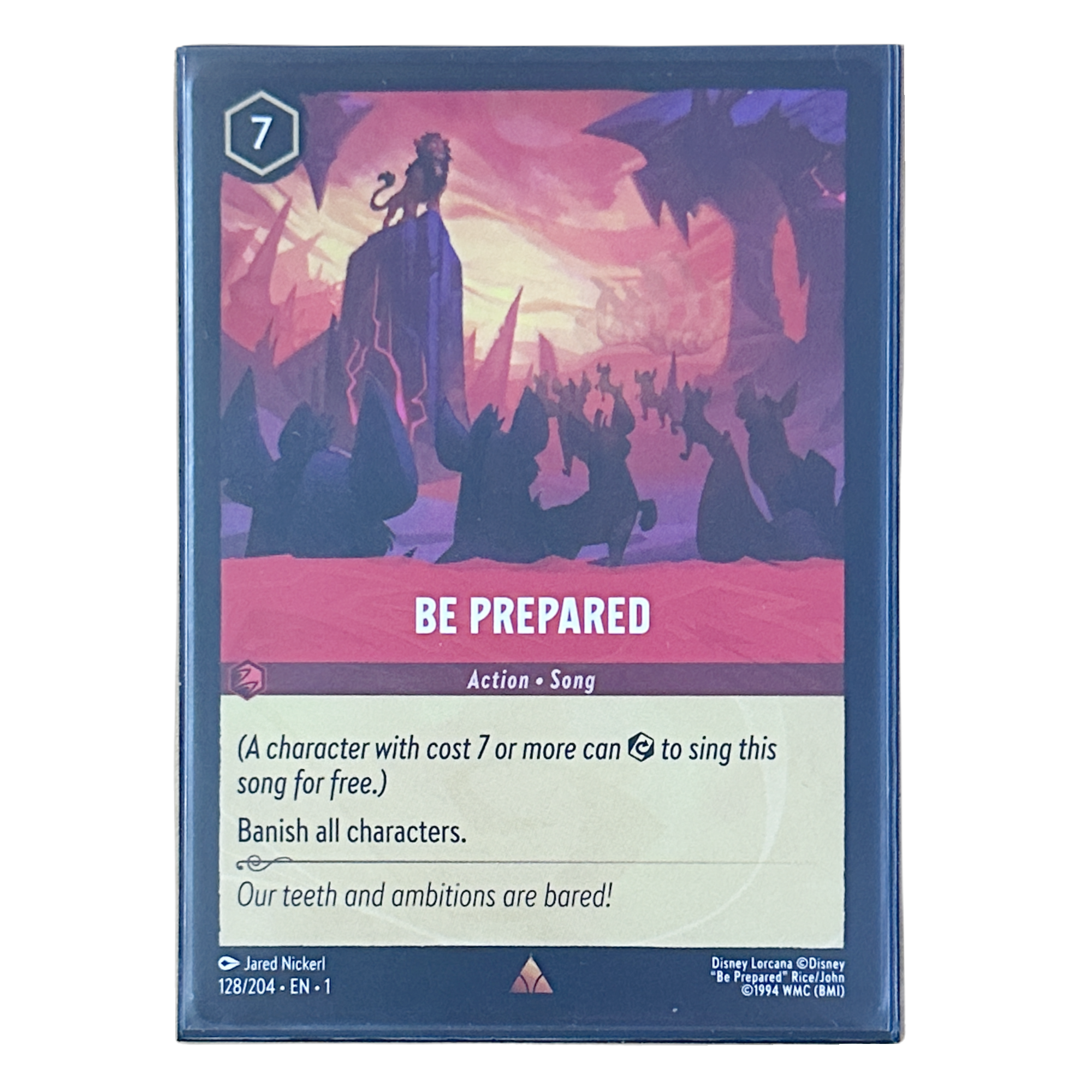Be Prepared