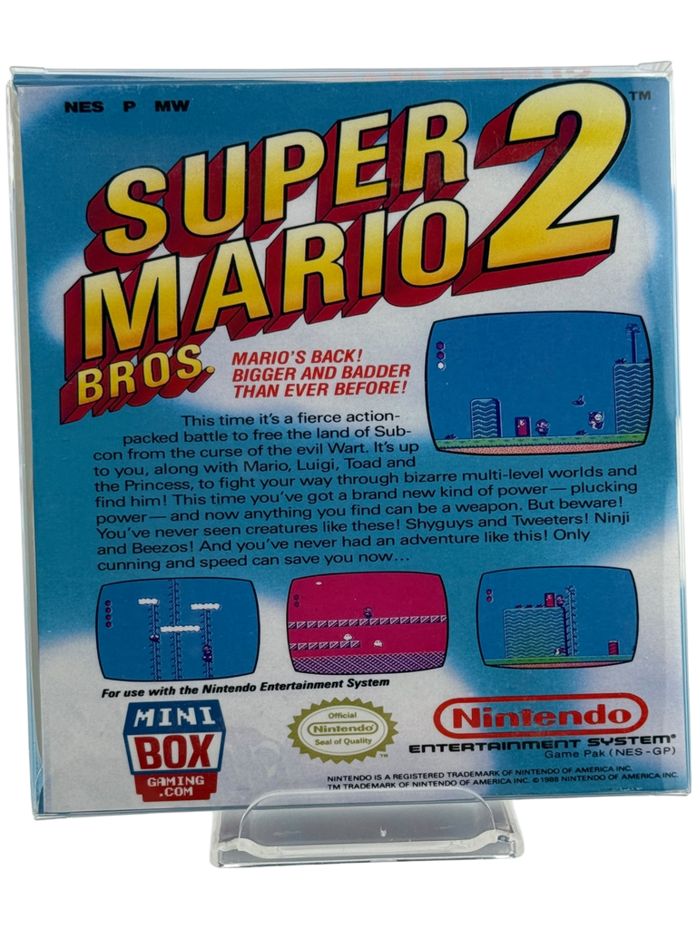 Super Mario Bros. 2 [Mini Reproduction Box]