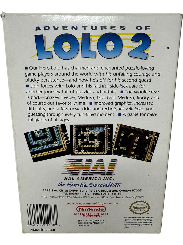 Adventures of Lolo 2