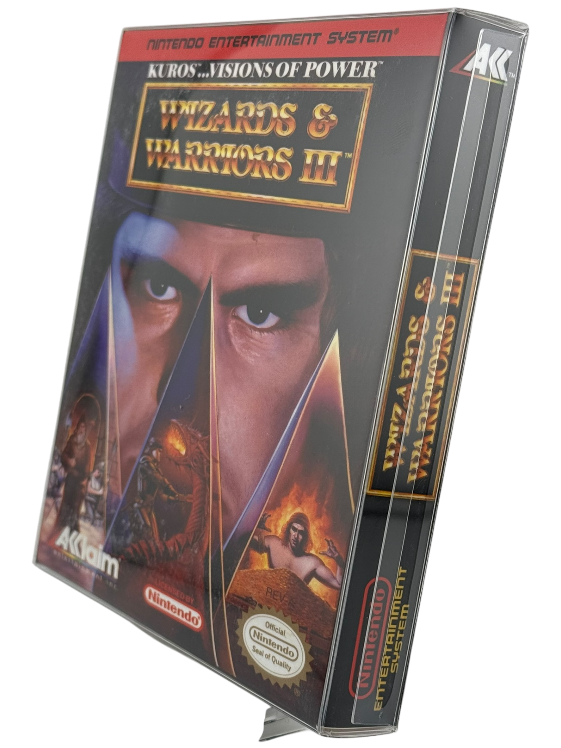 Kuros: Visions of Power - Wizards & Warriors III [Mini Reproduction Box]