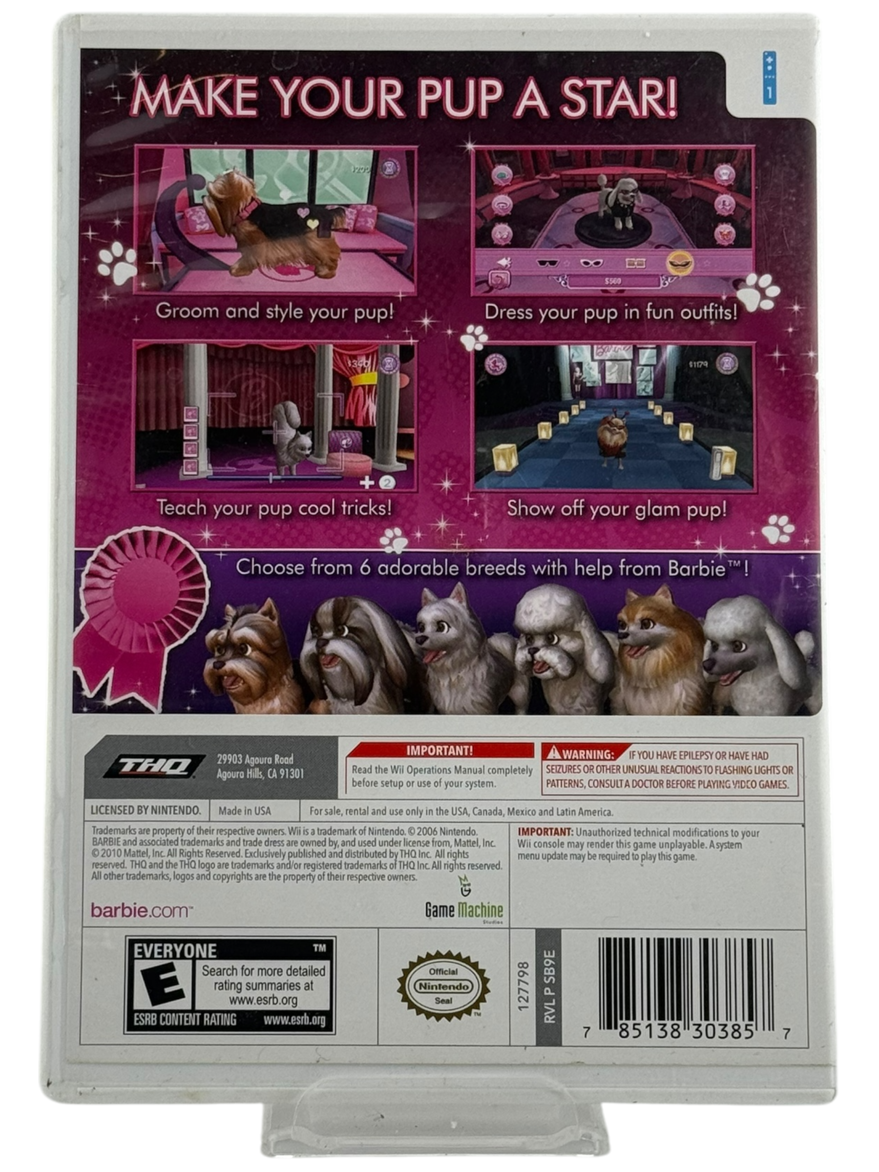Barbie: Groom and Glam Pups