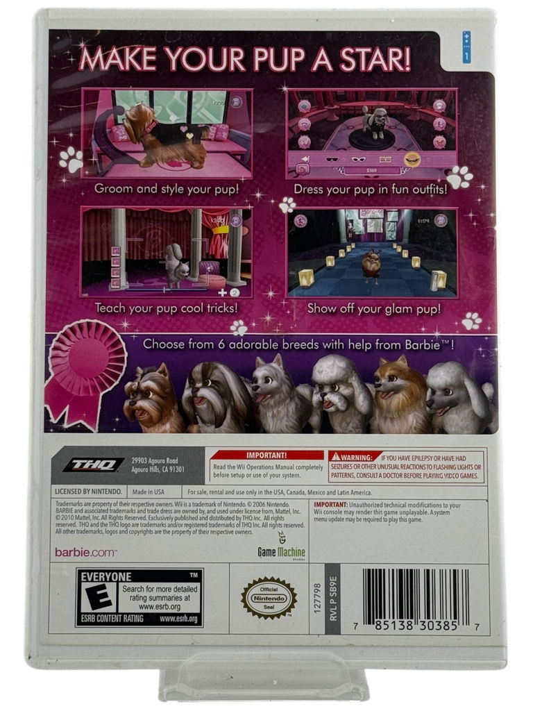 Barbie: Groom and Glam Pups