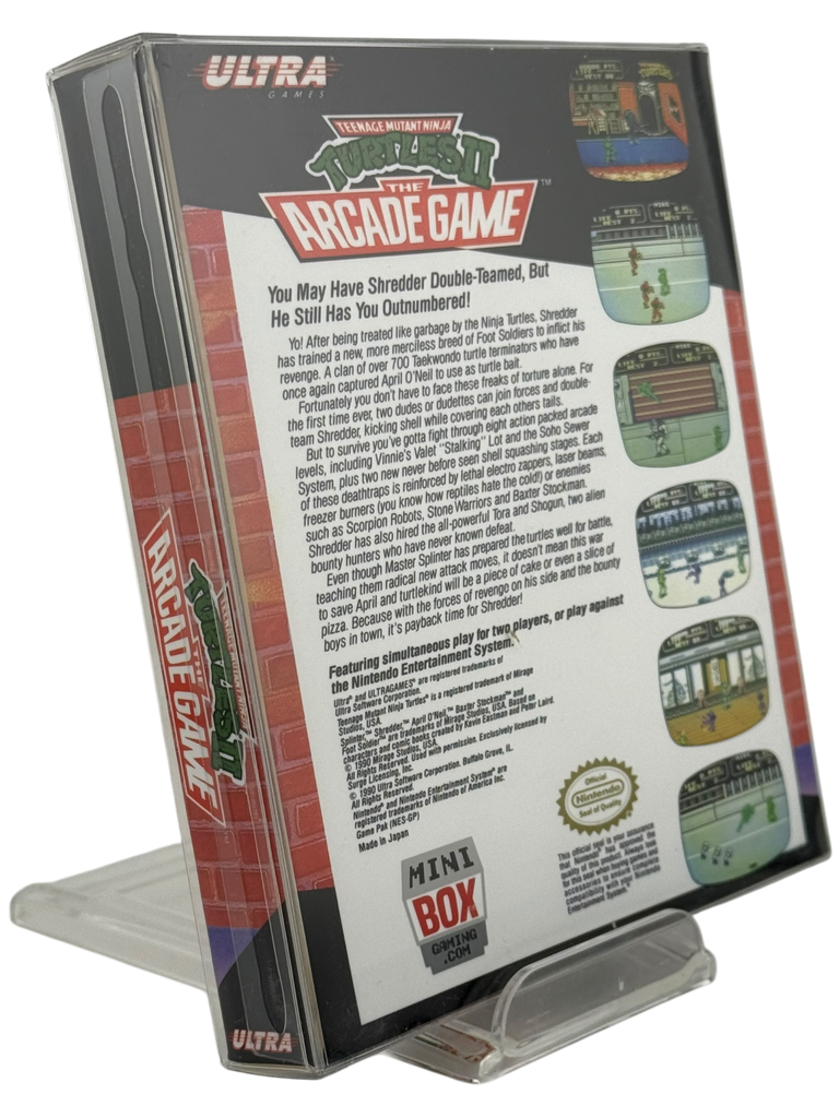 Teenage Mutant Ninja Turtles II: The Arcade Game [Mini Reproduction Box]