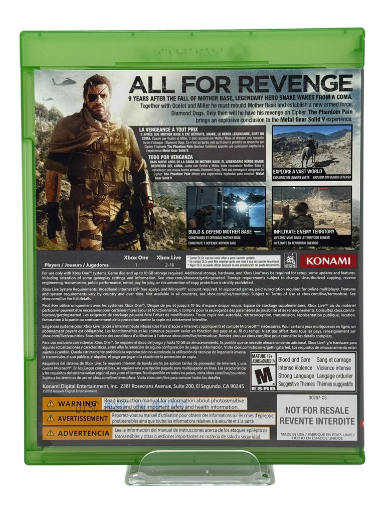 Metal Gear Solid V: The Phantom Pain