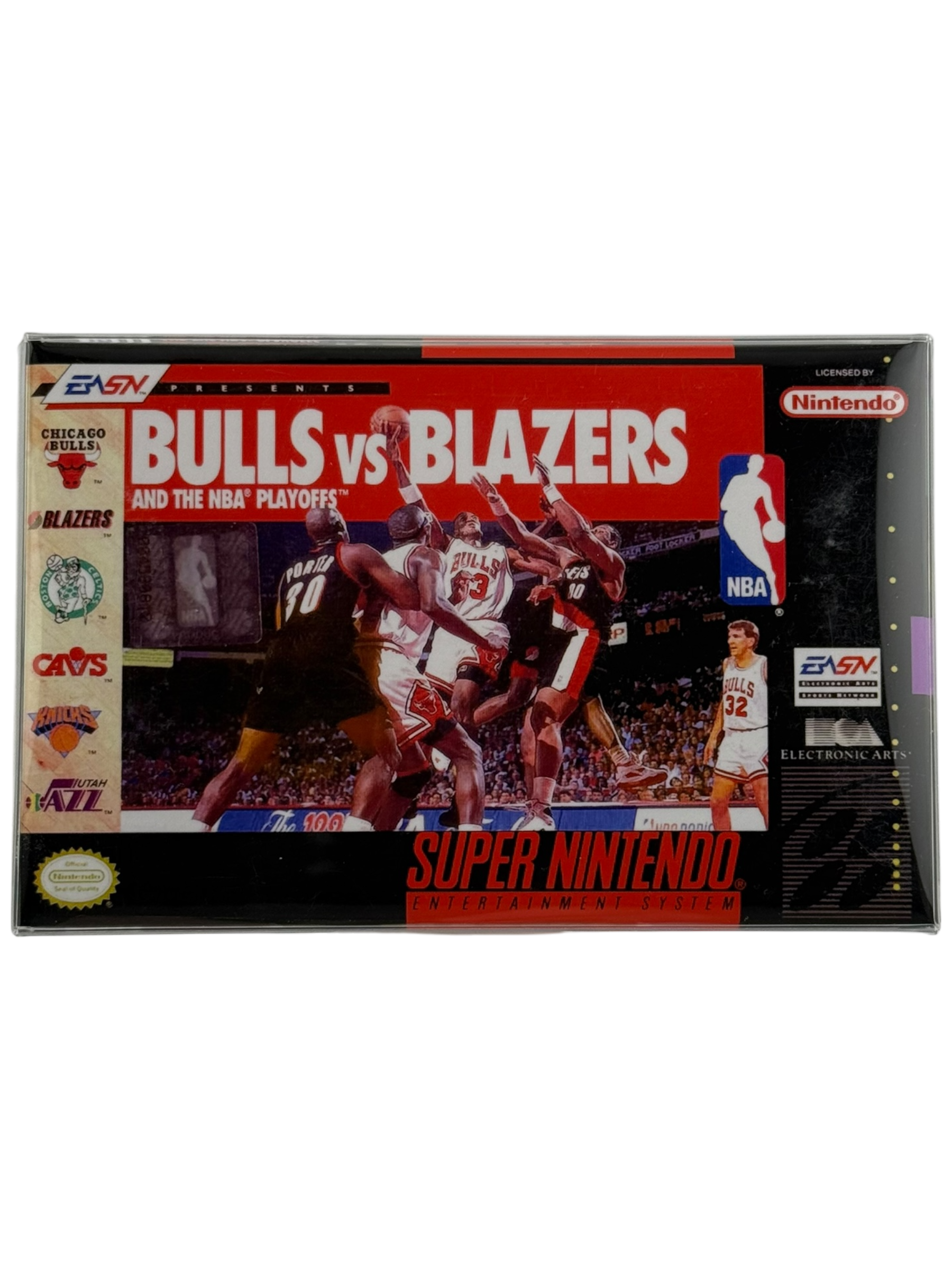 Bulls vs. Blazers and the NBA Playoffs [Mini Reproduction Box]
