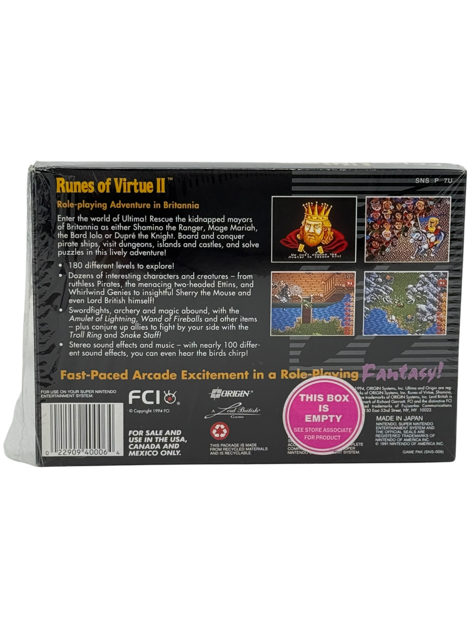 Ultima Runes of Virtue II