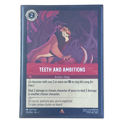 Teeth and Ambitions