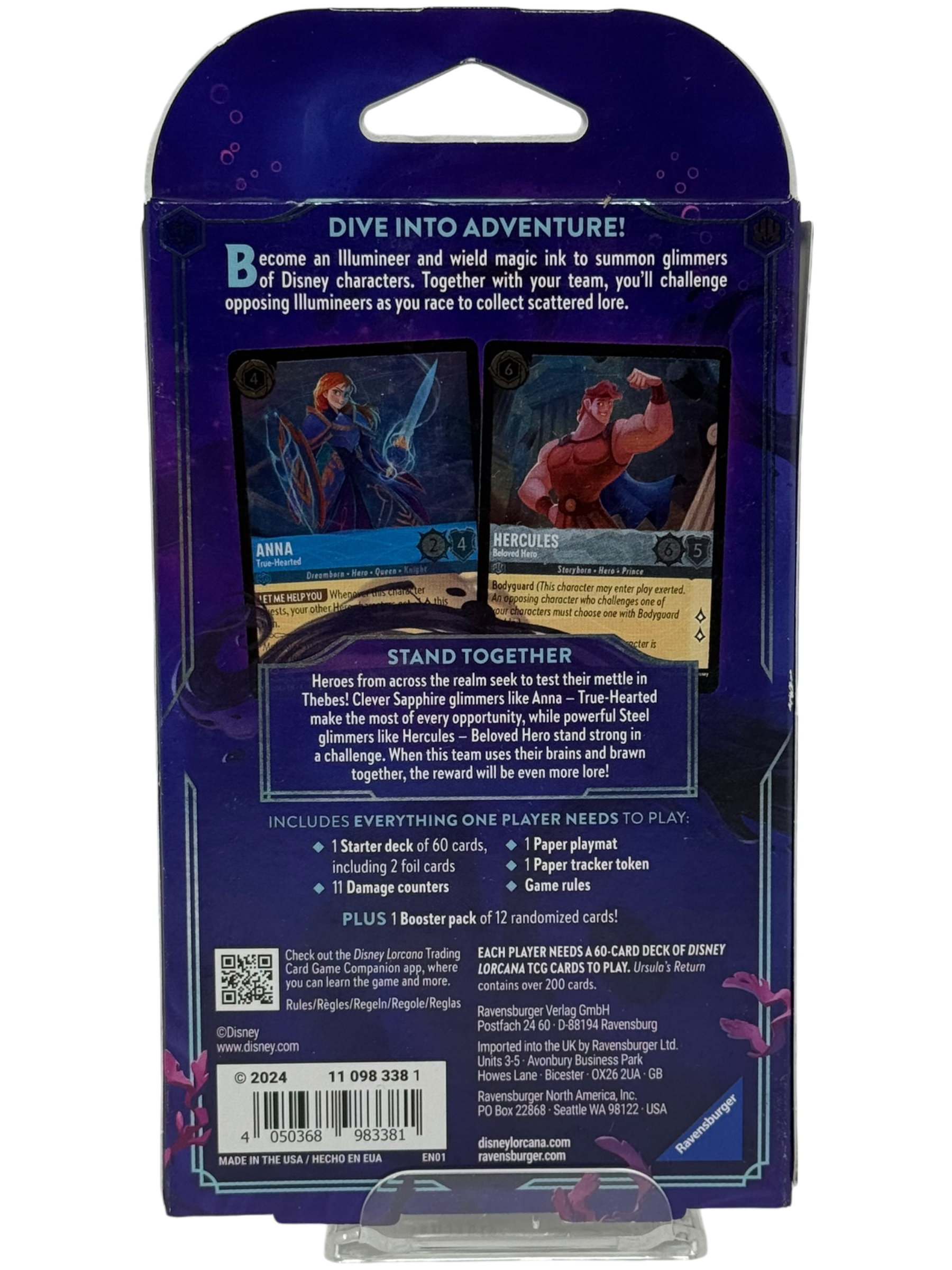 Ursula's Return Starter Deck (Sapphire & Steel)