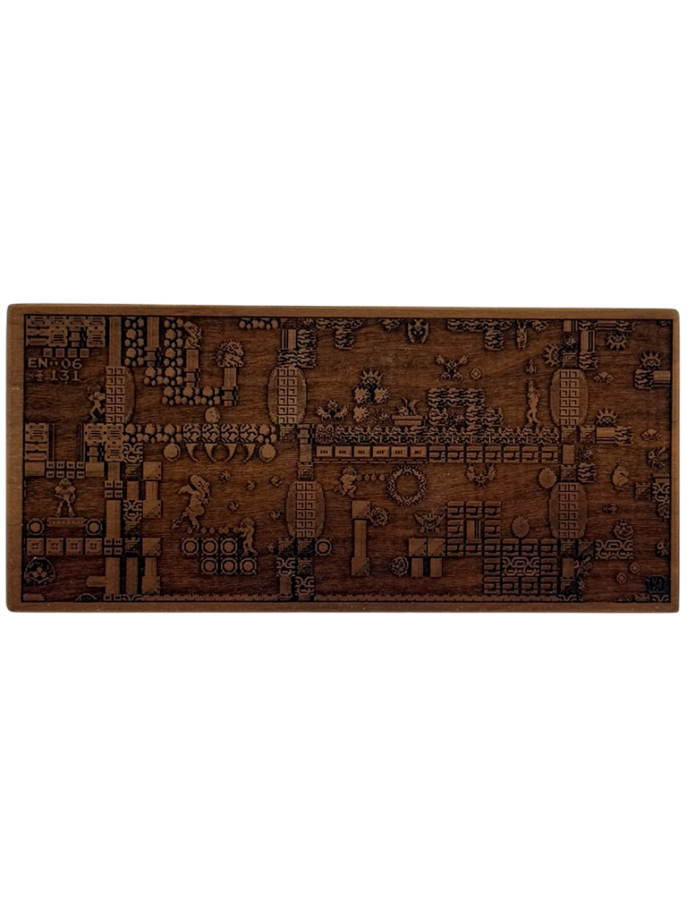 Metroid - Wooden NES Controller [Spitfire Labs]