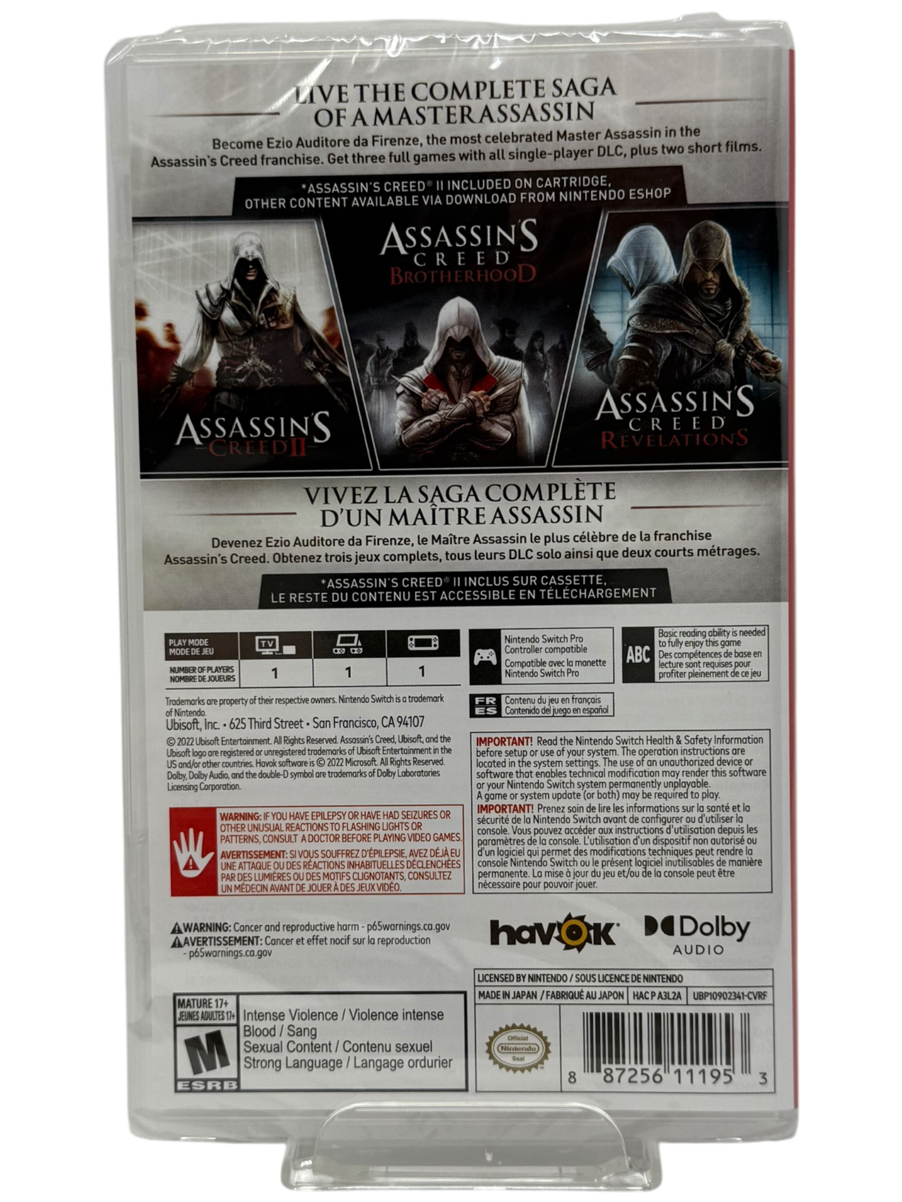Assassin's Creed: The Ezio Collection