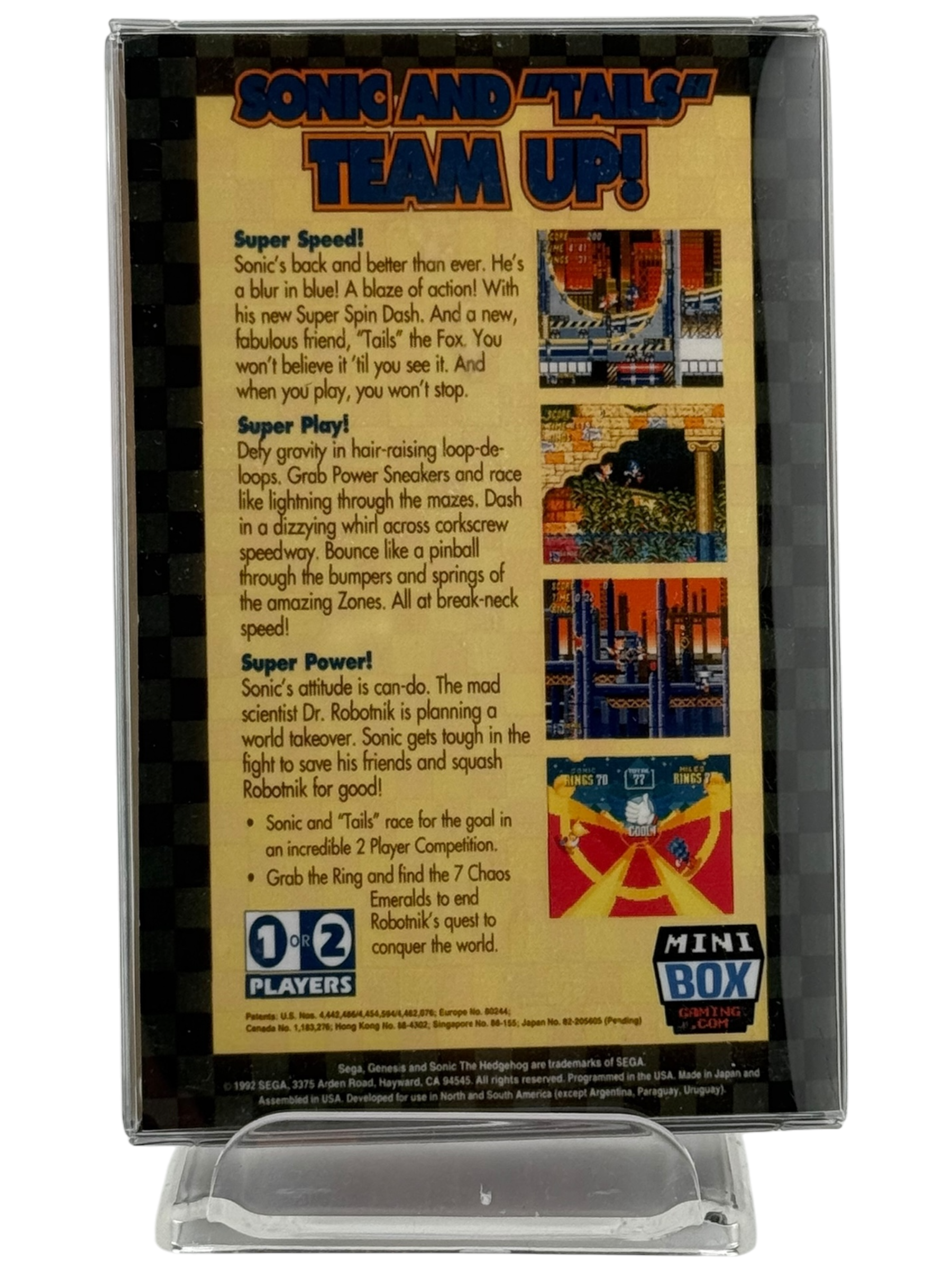 Sonic the Hedgehog 2 [Mini Reproduction Box]
