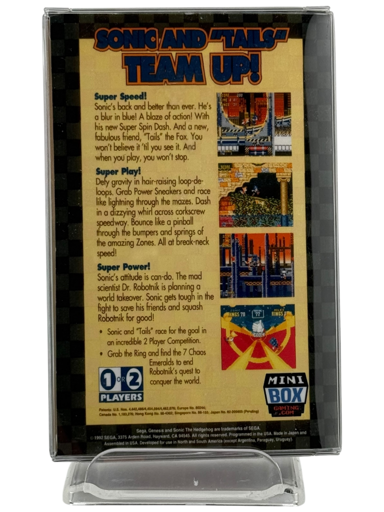 Sonic the Hedgehog 2 [Mini Reproduction Box]