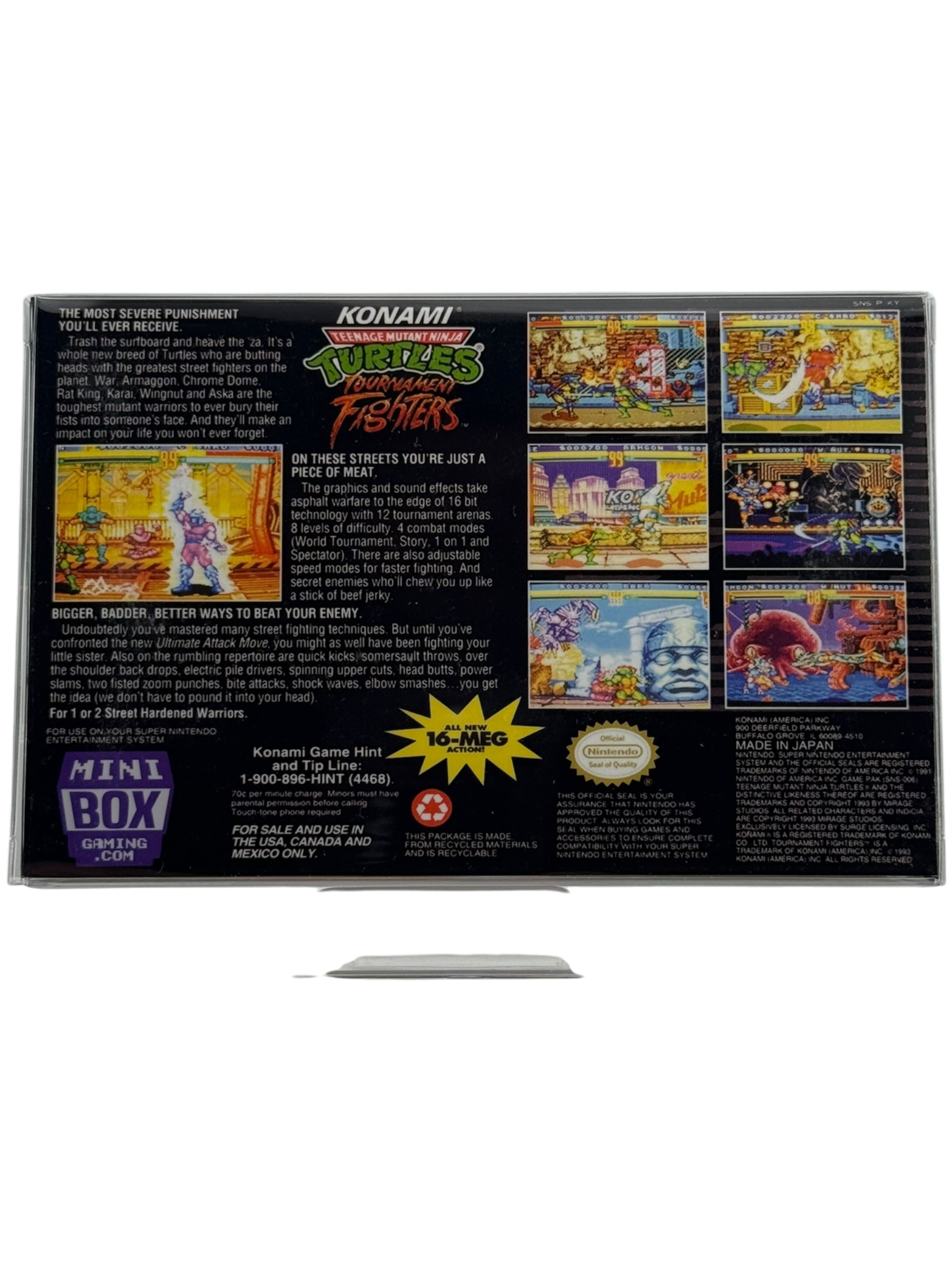 Teenage Mutant Ninja Turtles: Tournament Fighters [Mini Reproduction Box]