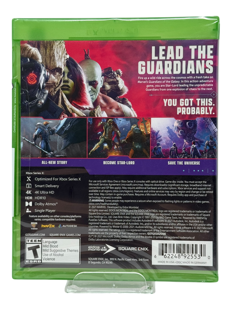 Marvel's Guardians Of The Galaxy