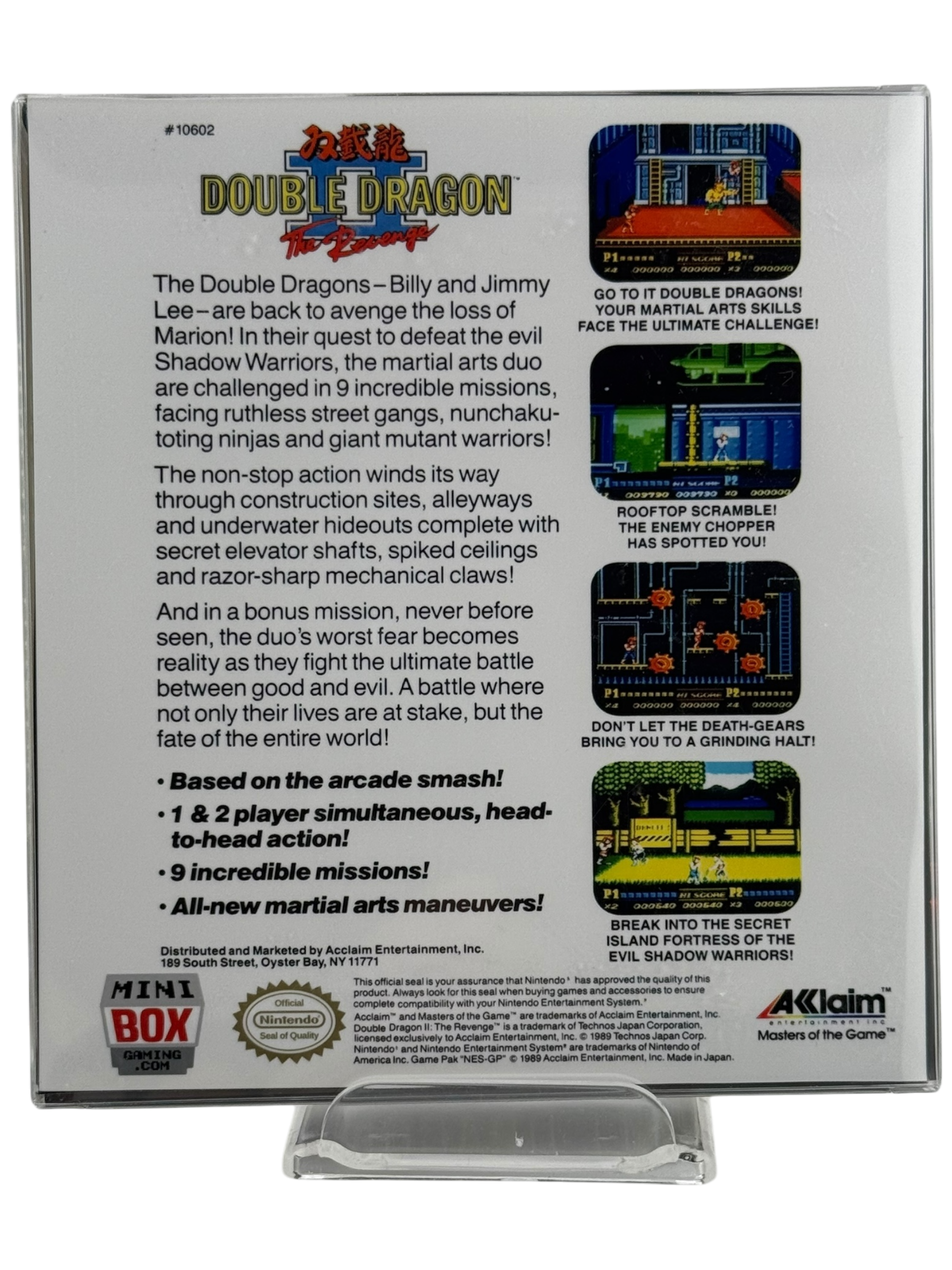 Double Dragon II: The Revenge [Mini Reproduction Box]