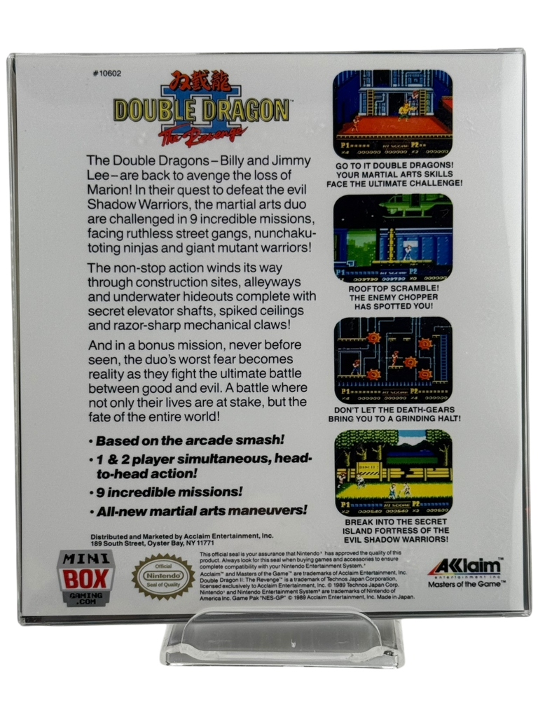 Double Dragon II: The Revenge [Mini Reproduction Box]