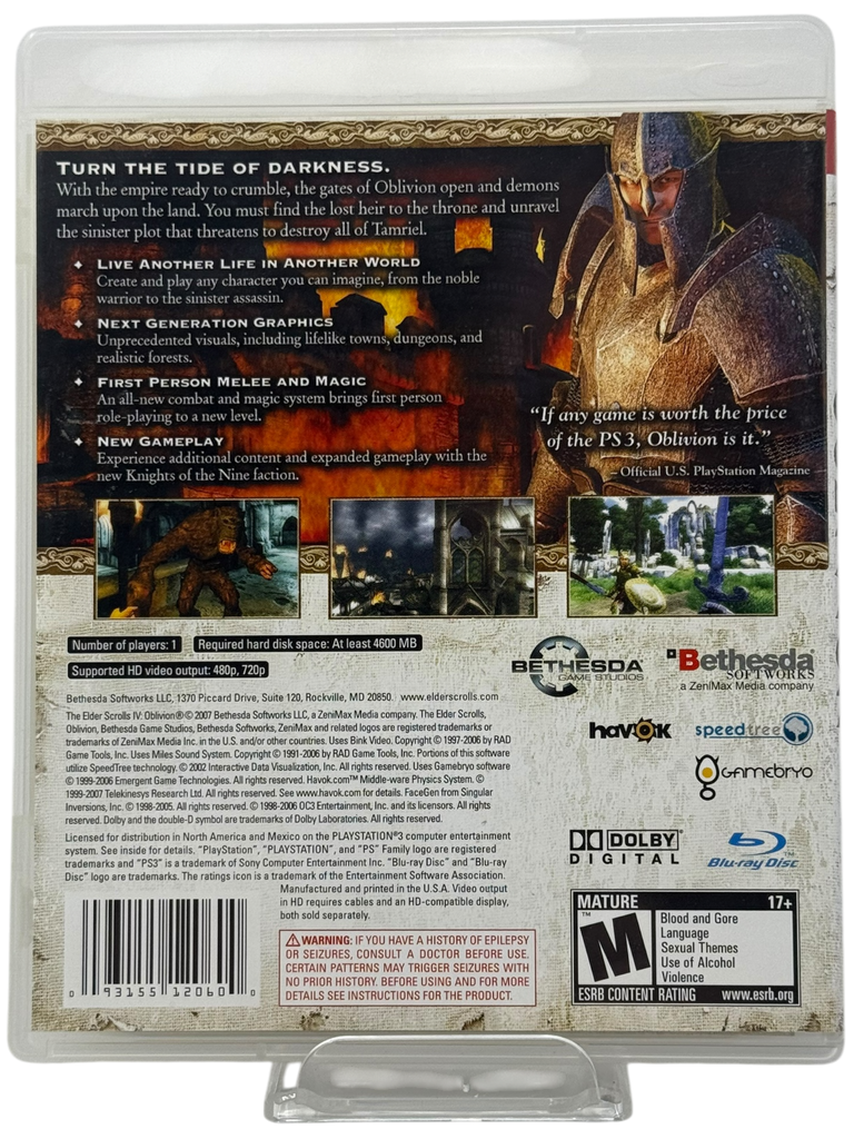 Elder Scrolls IV Oblivion