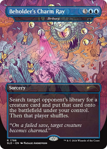 Beholder's Charm Ray - Bribery (Rainbow Foil)