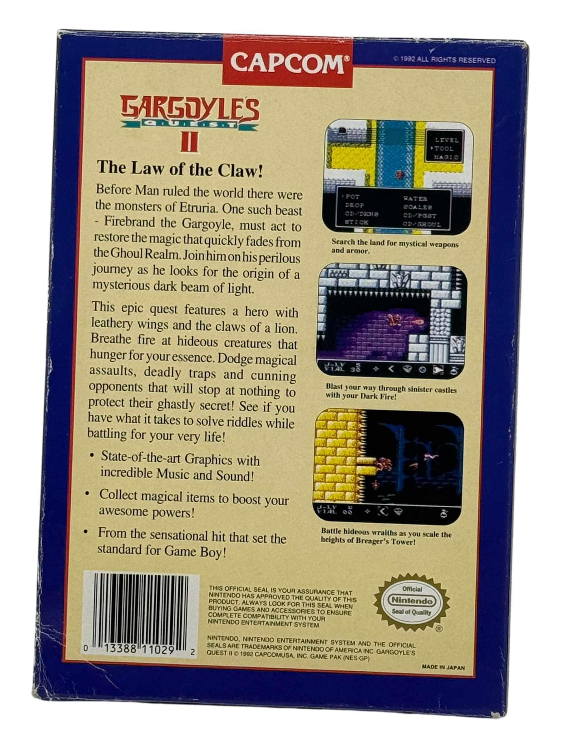 Gargoyle's Quest II The Demon Darkness