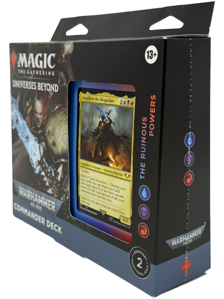 Universes Beyond: Warhammer 40,000 - The Ruinous Powers Commander Deck