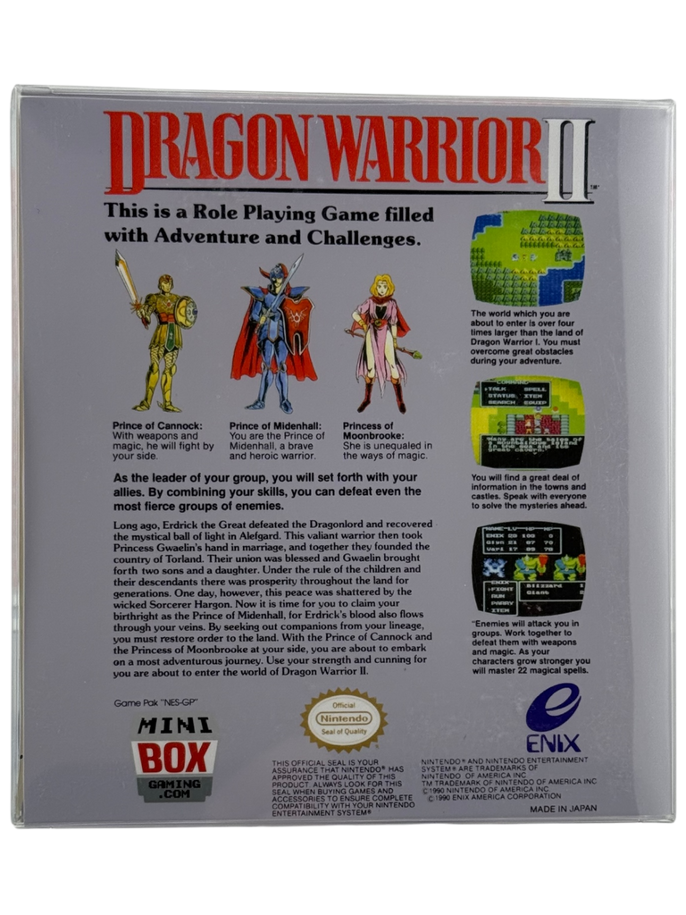 Dragon Warrior II [Mini Reproduction Box]