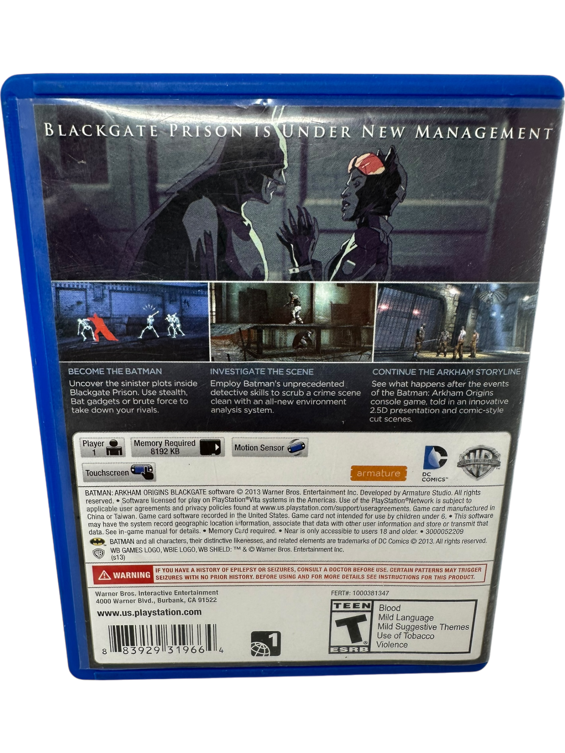 Batman: Arkham Origins Blackgate