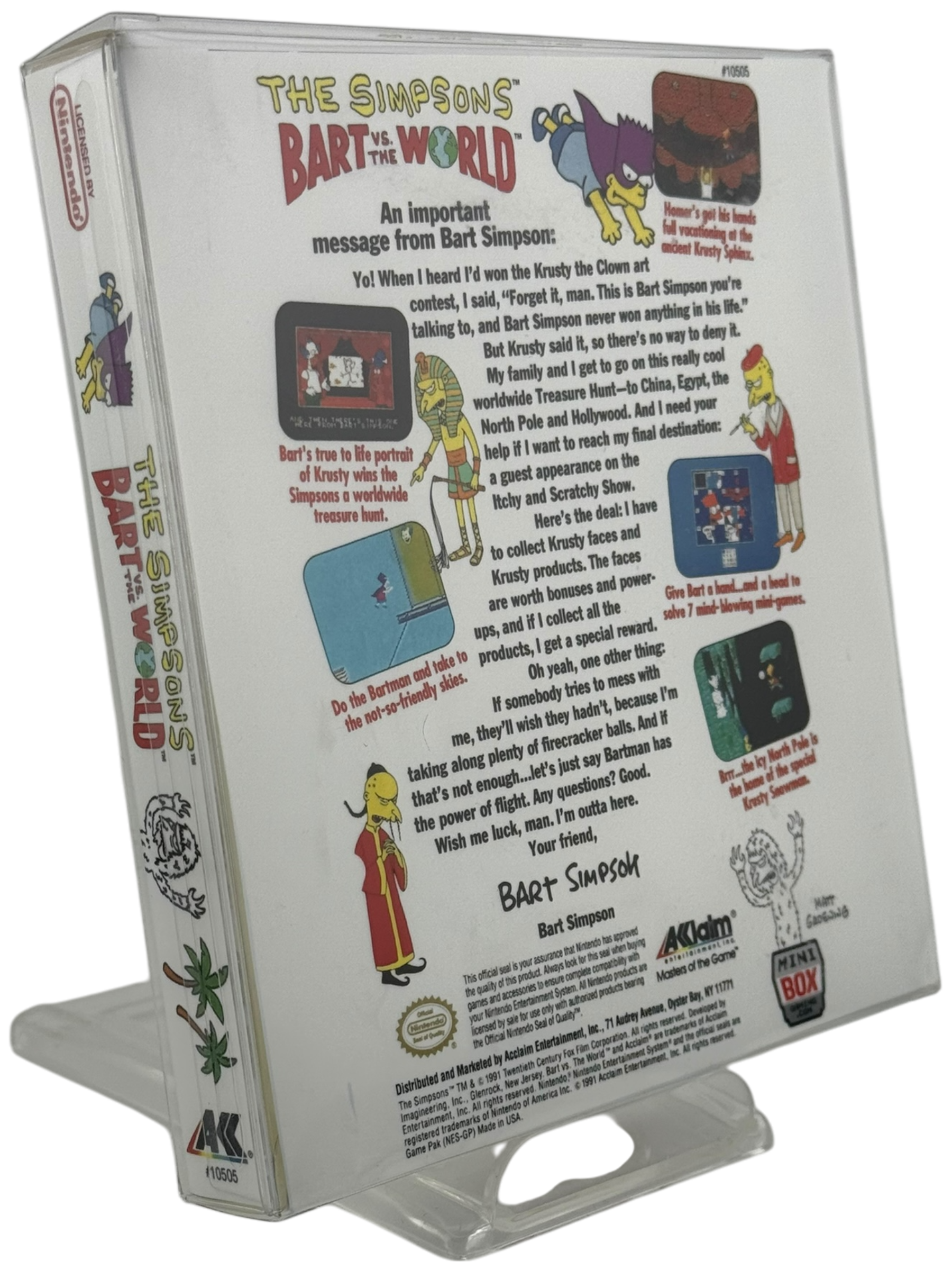 Bart Vs. The World [Mini Reproduction Box]