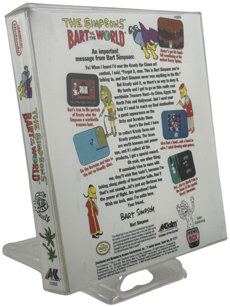 Bart Vs. The World [Mini Reproduction Box]