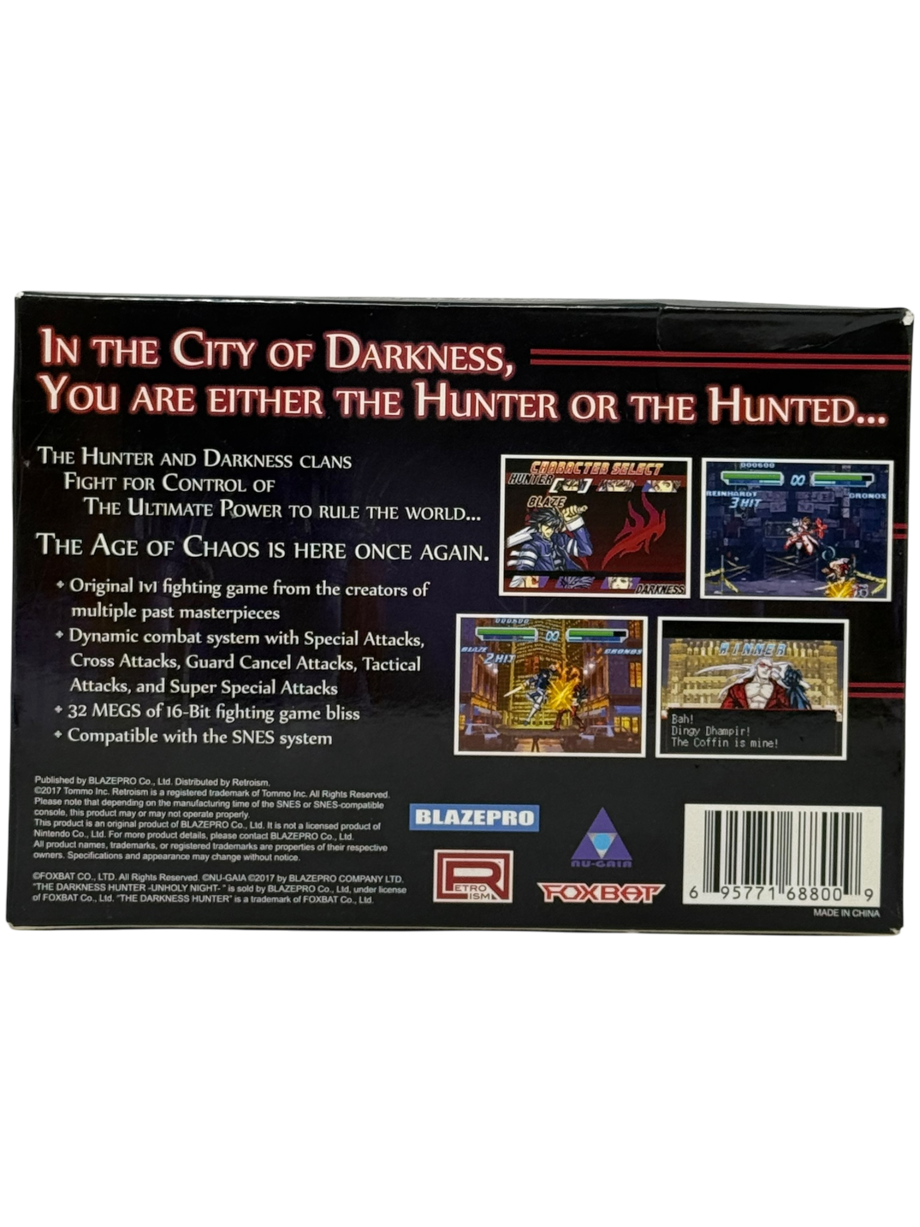 Unholy Night: The Darkness Hunter [Homebrew]