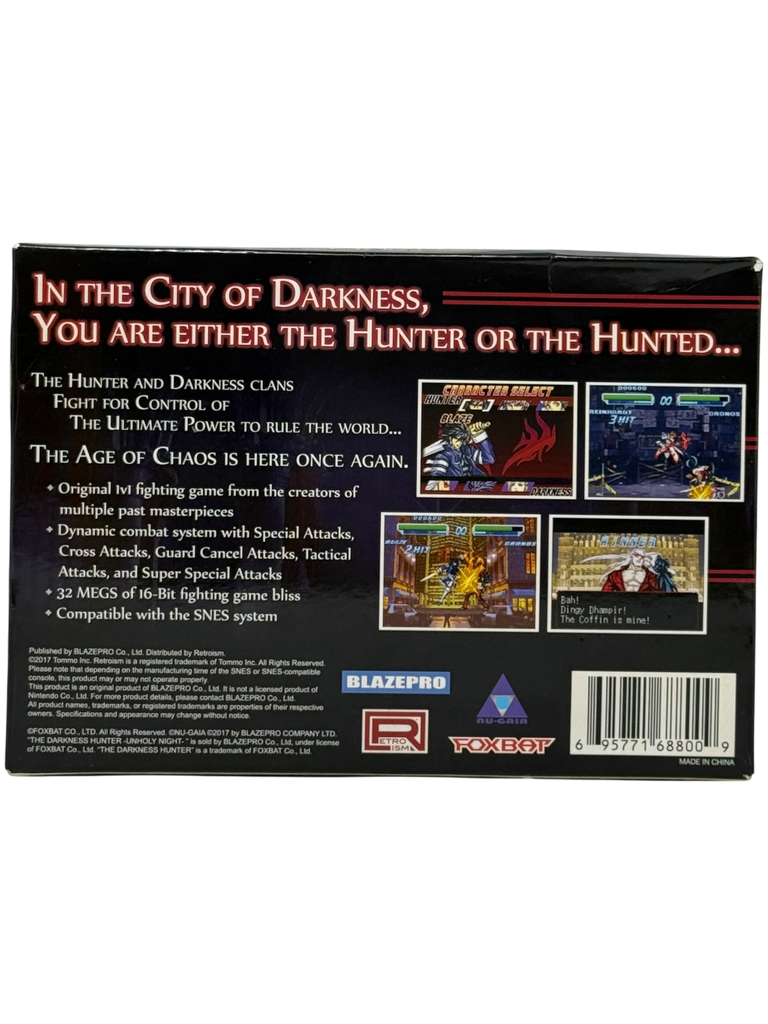 Unholy Night: The Darkness Hunter [Homebrew]