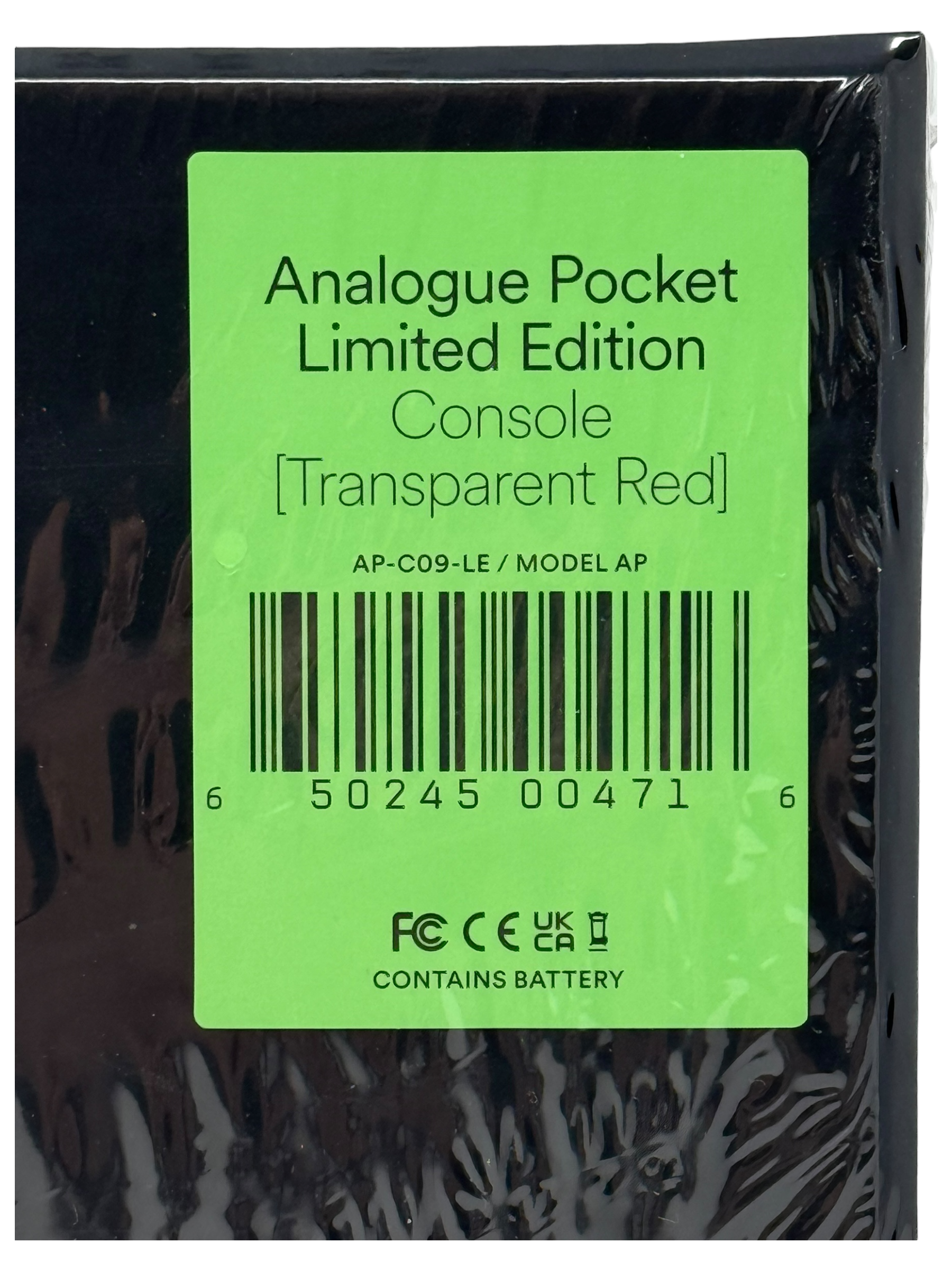 Analogue Pocket - Transparent Red
