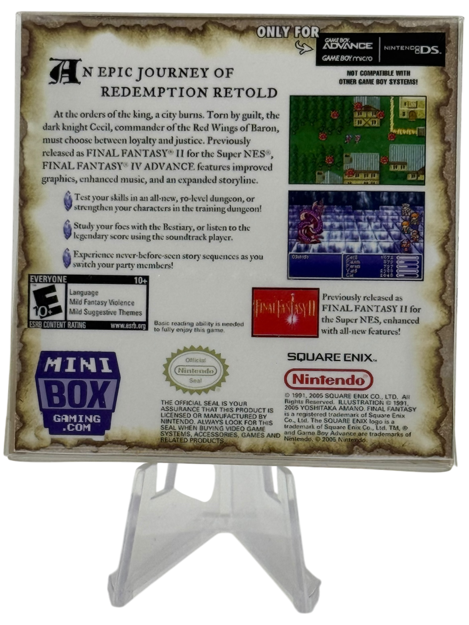 Final Fantasy IV Advance [Mini Reproduction Box]