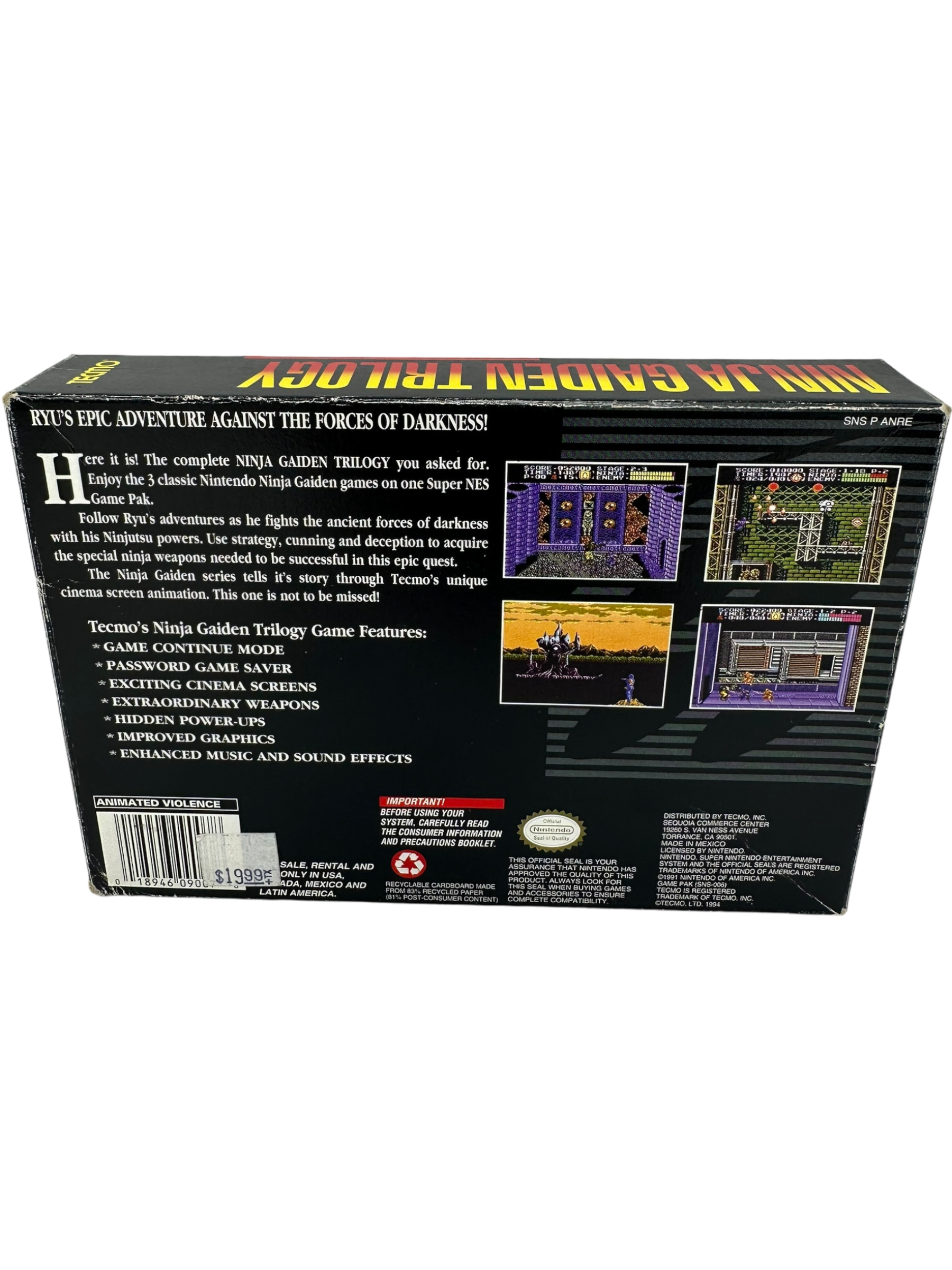 Ninja Gaiden Trilogy