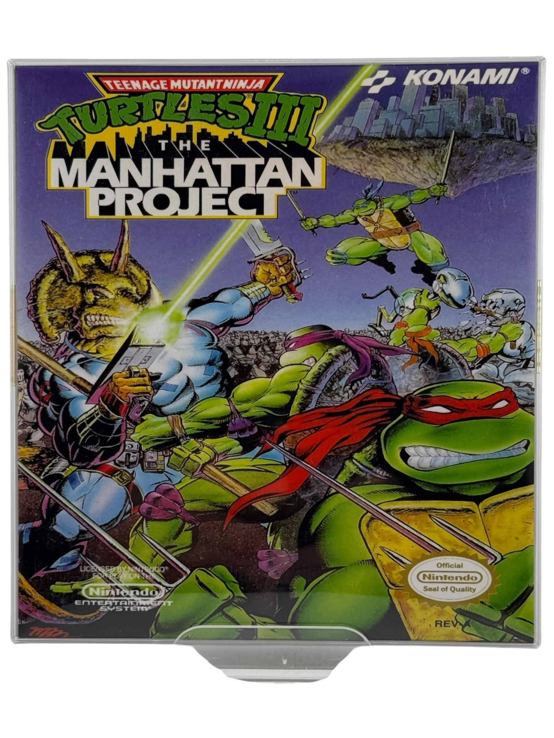 Teenage Mutant Ninja Turtles III: The Manhattan Project [Mini Reproduction Box]