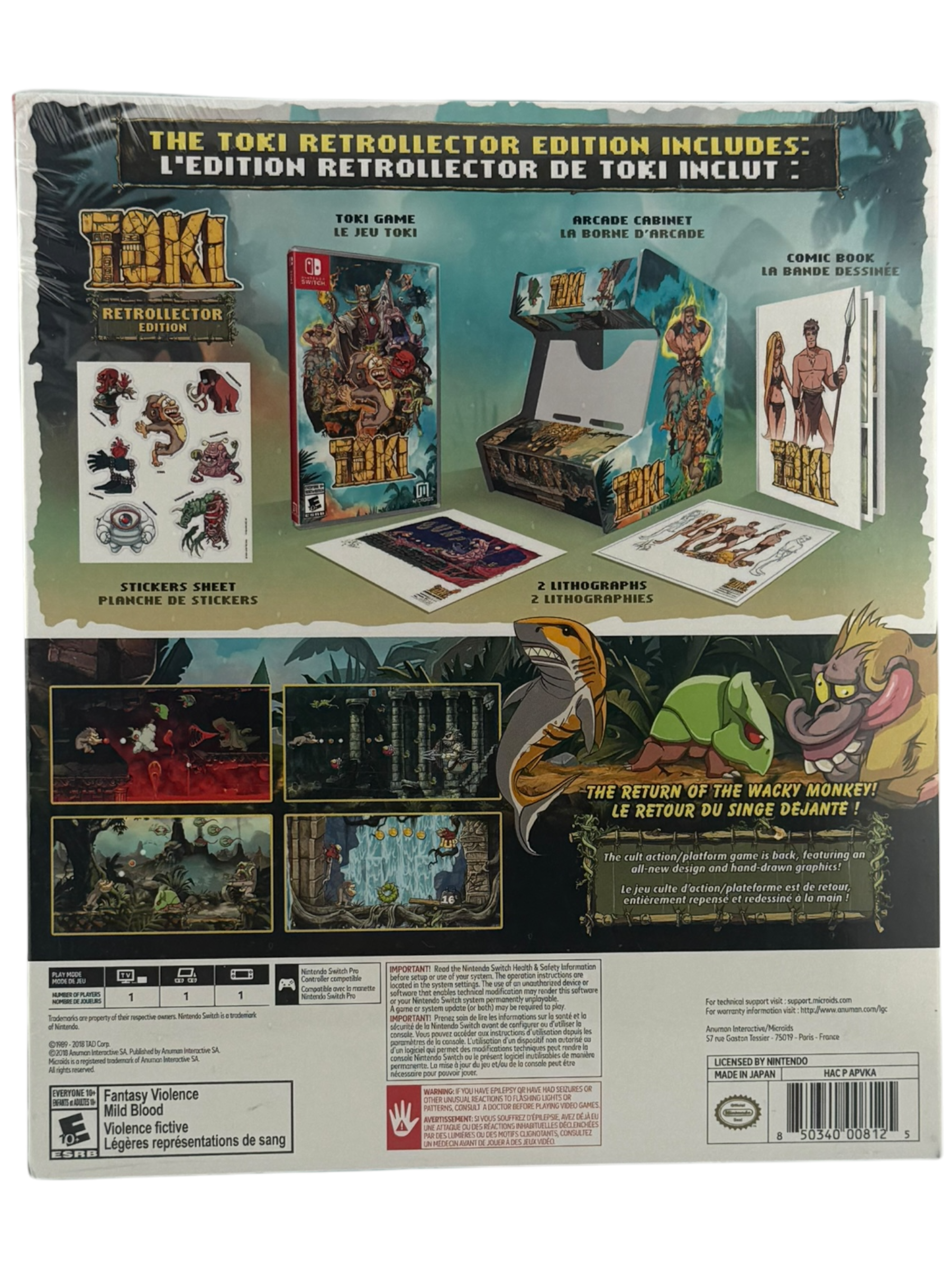 Toki Retrollector Edition
