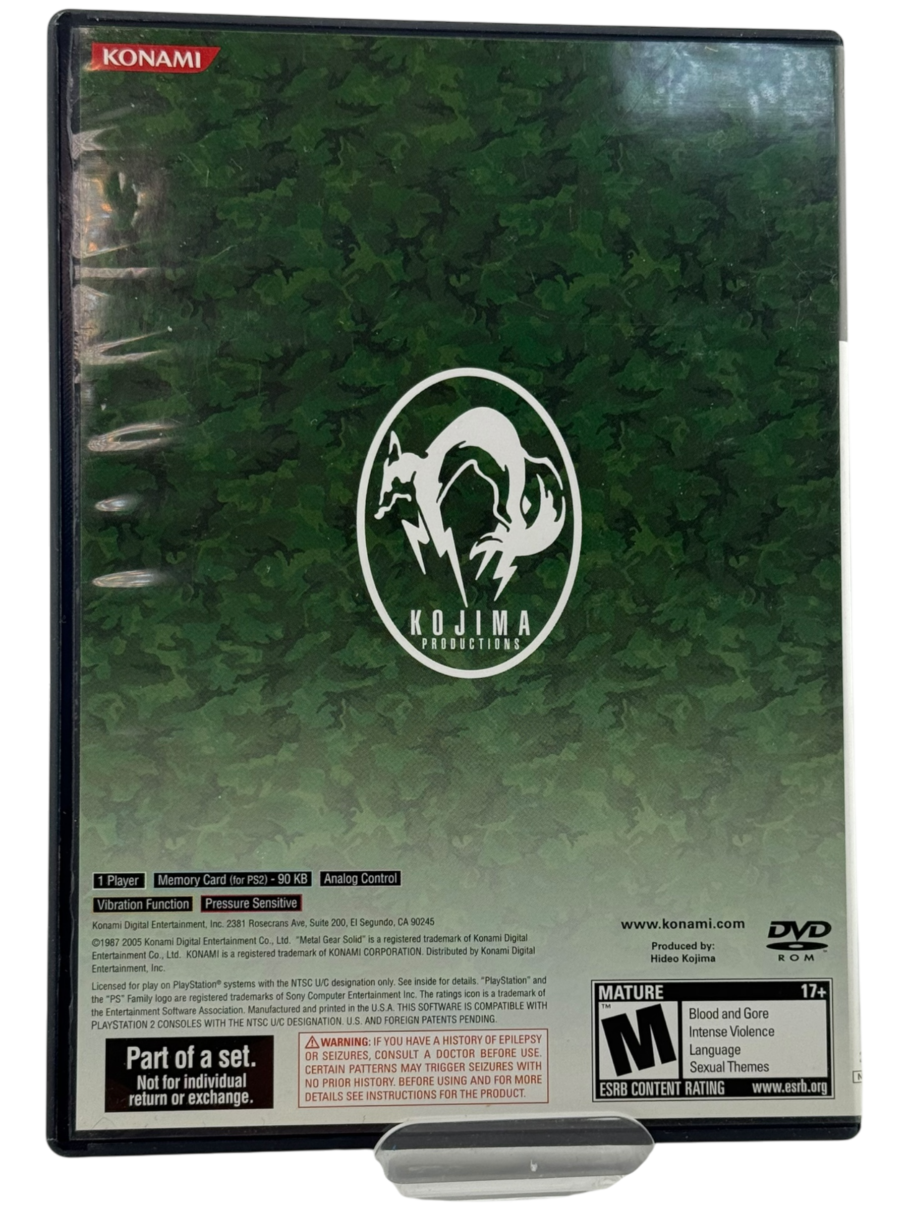 Metal Gear Solid Essential Collection