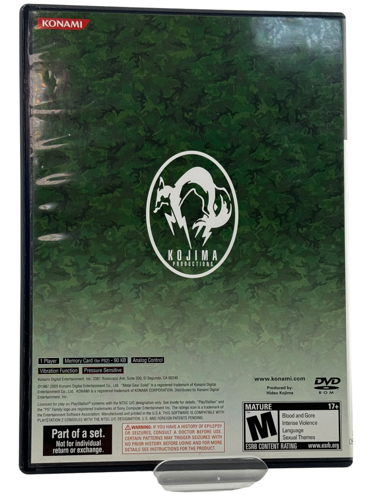 Metal Gear Solid Essential Collection