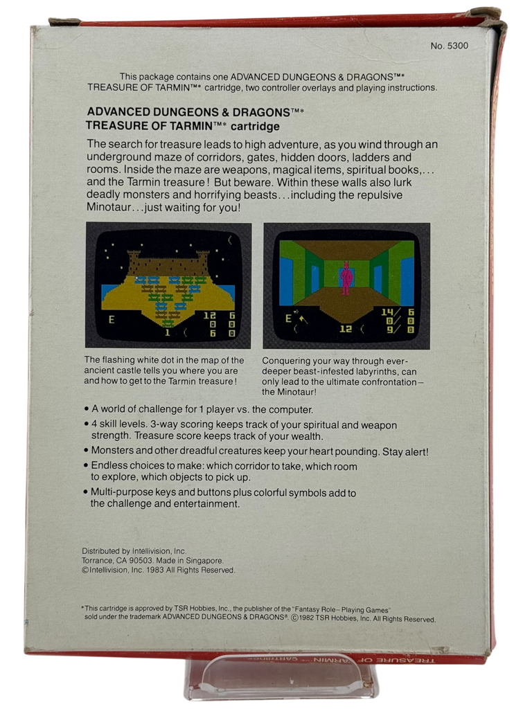 Advanced Dungeons & Dragons: Treasure of Tarmin