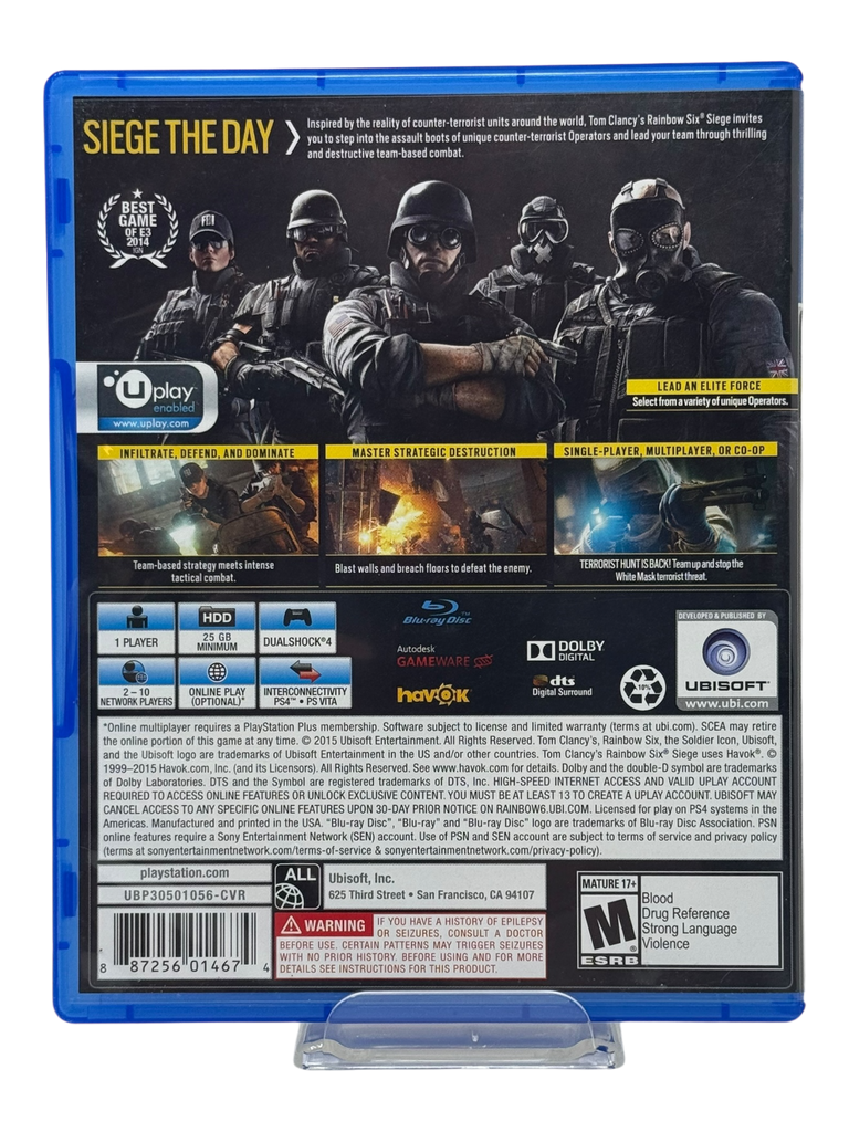 Rainbow Six Siege